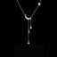 Elara Sterling Silver Moon and Star Necklace