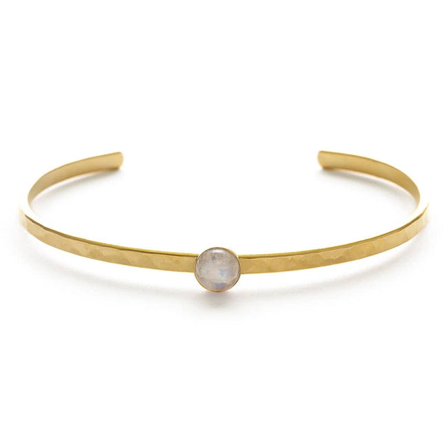 The Solstice Moonstone Cuff Main Image