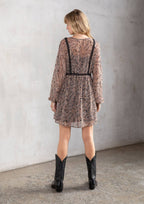 Selene Paisley Mini Dress