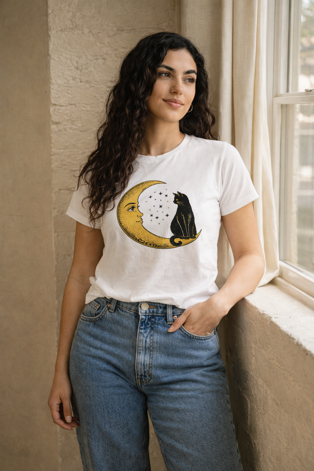 The Moon & Familiar Tee