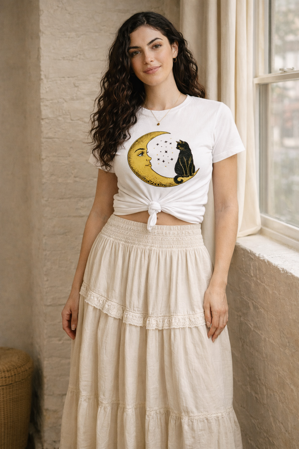 The Moon & Familiar Tee