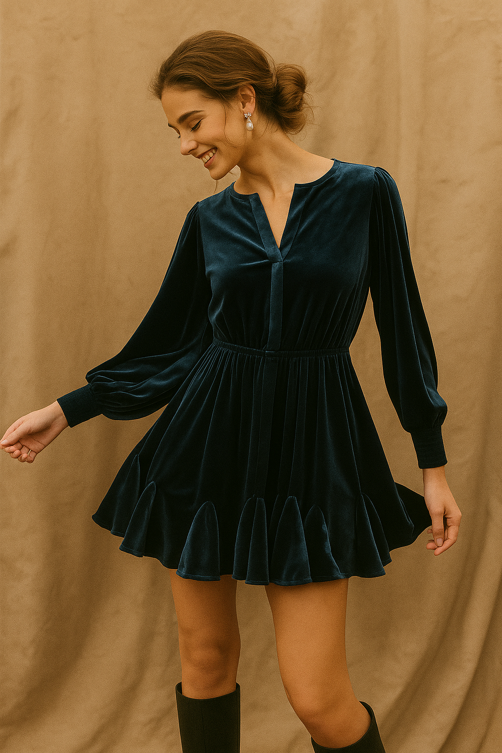 Velvet Ophelia Dress