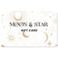 Moon and Star Gift Card