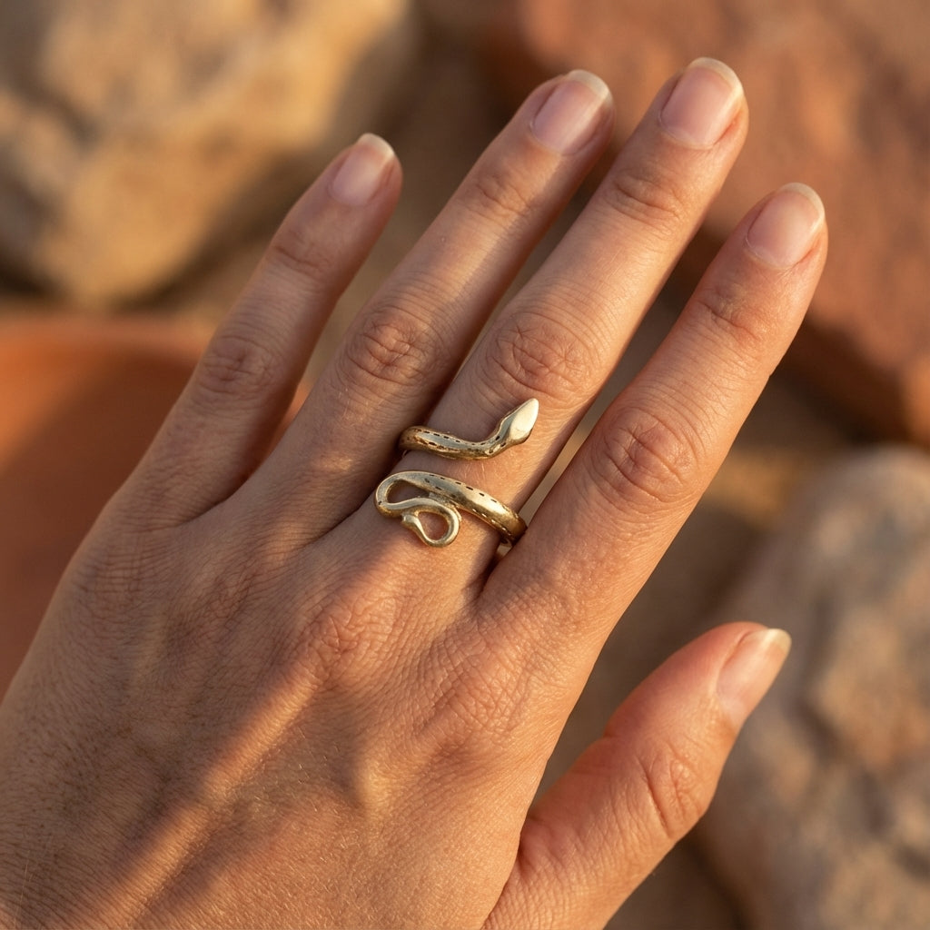 The Serpent of Renewal Ring Secondary image