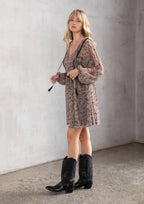 Selene Paisley Mini Dress